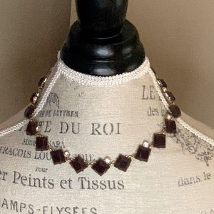 Banana Republic Burgundy w/crystal accents